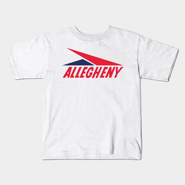 Allegheny Airlines Kids T-Shirt by deadright